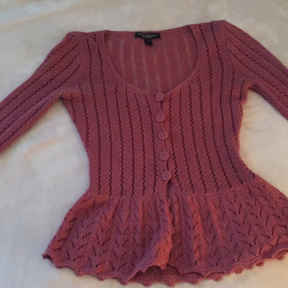 🎀 Betsey Johnson 🎀 Peplum Style sweater/top.